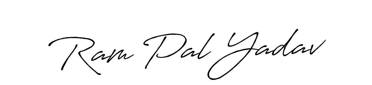 Ram Pal Yadav stylish signature style. Best Handwritten Sign (Antro_Vectra_Bolder) for my name. Handwritten Signature Collection Ideas for my name Ram Pal Yadav. Ram Pal Yadav signature style 7 images and pictures png