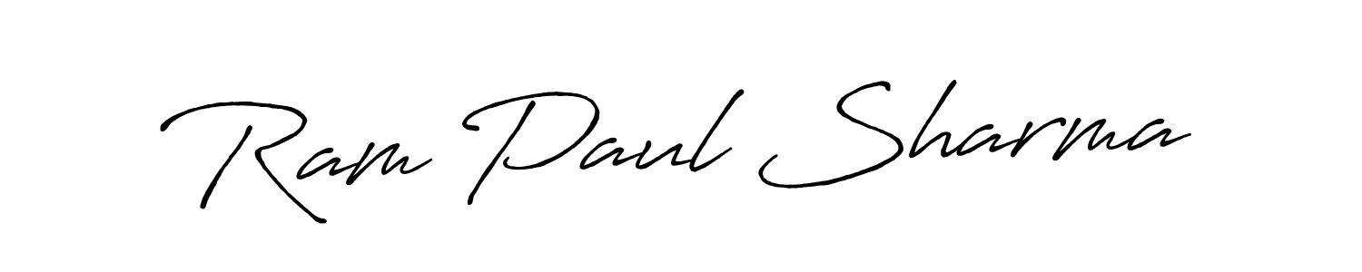 Also we have Ram Paul Sharma name is the best signature style. Create professional handwritten signature collection using Antro_Vectra_Bolder autograph style. Ram Paul Sharma signature style 7 images and pictures png