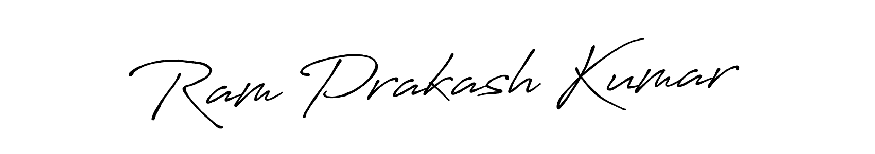 Ram Prakash Kumar stylish signature style. Best Handwritten Sign (Antro_Vectra_Bolder) for my name. Handwritten Signature Collection Ideas for my name Ram Prakash Kumar. Ram Prakash Kumar signature style 7 images and pictures png