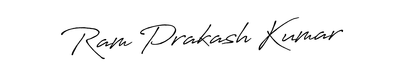 Ram Prakash Kumar stylish signature style. Best Handwritten Sign (Antro_Vectra_Bolder) for my name. Handwritten Signature Collection Ideas for my name Ram Prakash Kumar. Ram Prakash Kumar signature style 7 images and pictures png