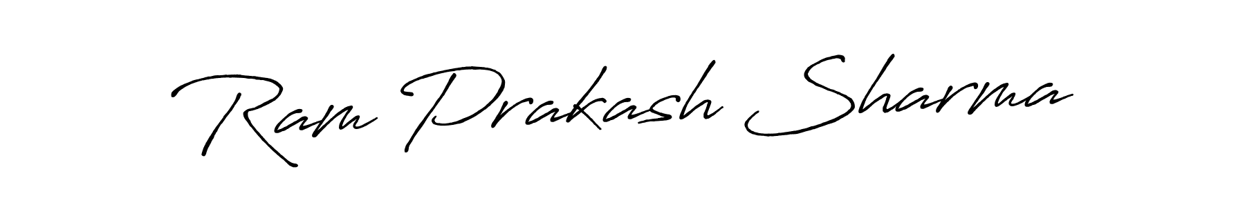 Ram Prakash Sharma stylish signature style. Best Handwritten Sign (Antro_Vectra_Bolder) for my name. Handwritten Signature Collection Ideas for my name Ram Prakash Sharma. Ram Prakash Sharma signature style 7 images and pictures png