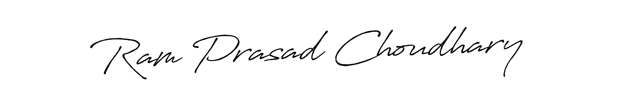 It looks lik you need a new signature style for name Ram Prasad Choudhary. Design unique handwritten (Antro_Vectra_Bolder) signature with our free signature maker in just a few clicks. Ram Prasad Choudhary signature style 7 images and pictures png