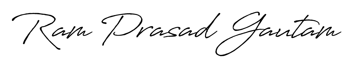 You can use this online signature creator to create a handwritten signature for the name Ram Prasad Gautam. This is the best online autograph maker. Ram Prasad Gautam signature style 7 images and pictures png
