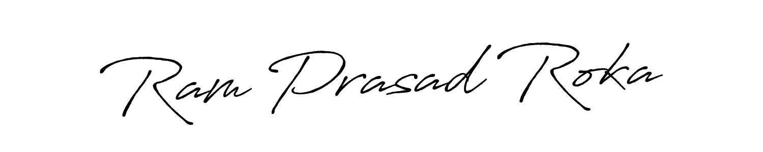 Also You can easily find your signature by using the search form. We will create Ram Prasad Roka name handwritten signature images for you free of cost using Antro_Vectra_Bolder sign style. Ram Prasad Roka signature style 7 images and pictures png