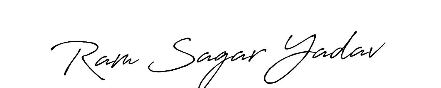 Also we have Ram Sagar Yadav name is the best signature style. Create professional handwritten signature collection using Antro_Vectra_Bolder autograph style. Ram Sagar Yadav signature style 7 images and pictures png