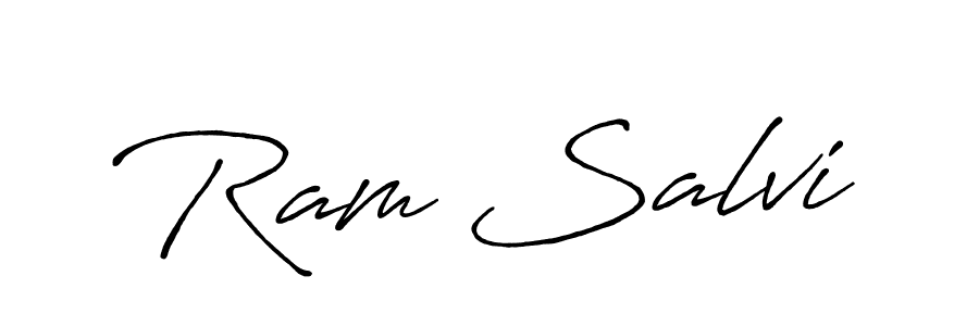 Similarly Antro_Vectra_Bolder is the best handwritten signature design. Signature creator online .You can use it as an online autograph creator for name Ram Salvi. Ram Salvi signature style 7 images and pictures png