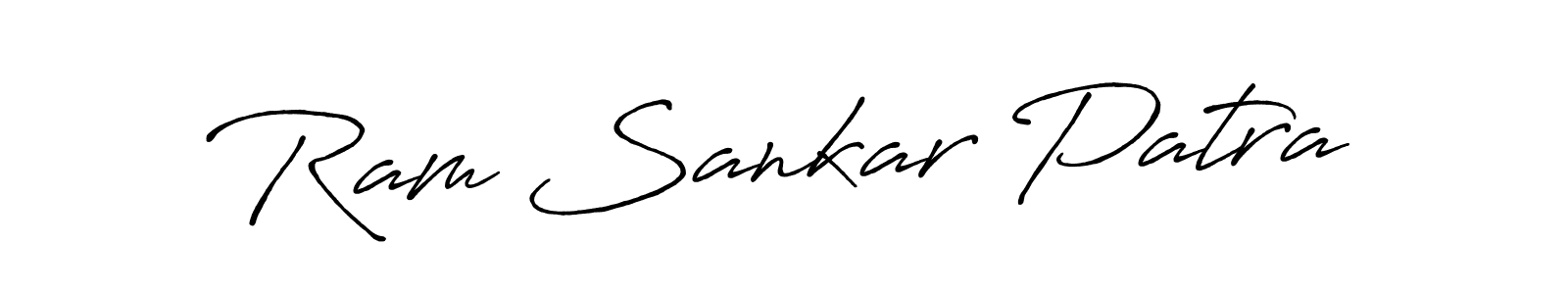 How to make Ram Sankar Patra name signature. Use Antro_Vectra_Bolder style for creating short signs online. This is the latest handwritten sign. Ram Sankar Patra signature style 7 images and pictures png