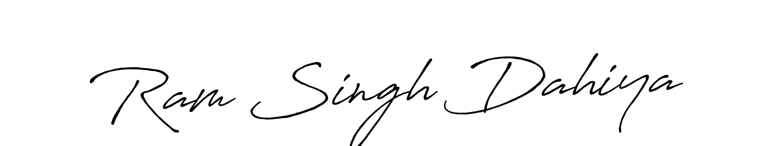 if you are searching for the best signature style for your name Ram Singh Dahiya. so please give up your signature search. here we have designed multiple signature styles  using Antro_Vectra_Bolder. Ram Singh Dahiya signature style 7 images and pictures png