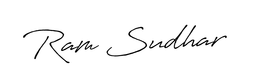 Antro_Vectra_Bolder is a professional signature style that is perfect for those who want to add a touch of class to their signature. It is also a great choice for those who want to make their signature more unique. Get Ram Sudhar name to fancy signature for free. Ram Sudhar signature style 7 images and pictures png