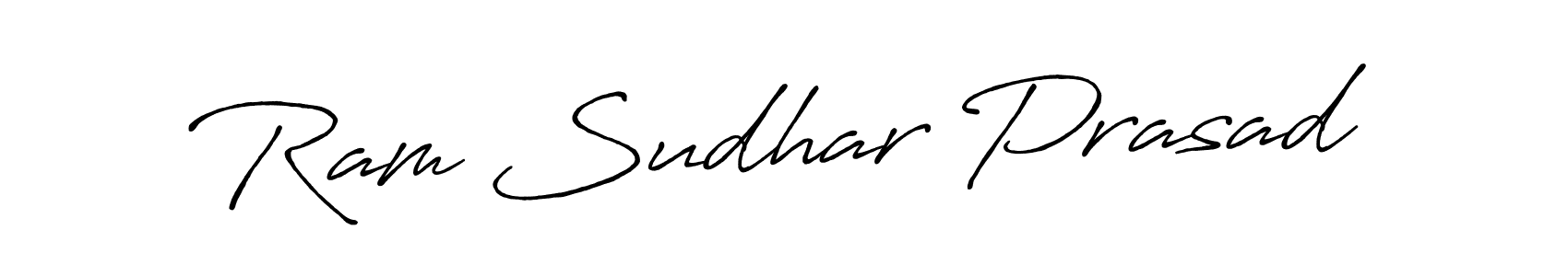 Use a signature maker to create a handwritten signature online. With this signature software, you can design (Antro_Vectra_Bolder) your own signature for name Ram Sudhar Prasad. Ram Sudhar Prasad signature style 7 images and pictures png