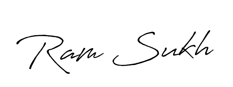 The best way (Antro_Vectra_Bolder) to make a short signature is to pick only two or three words in your name. The name Ram Sukh include a total of six letters. For converting this name. Ram Sukh signature style 7 images and pictures png