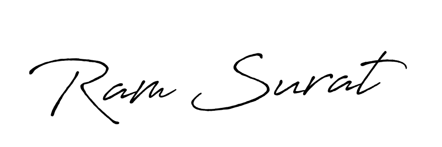 Also we have Ram Surat name is the best signature style. Create professional handwritten signature collection using Antro_Vectra_Bolder autograph style. Ram Surat signature style 7 images and pictures png