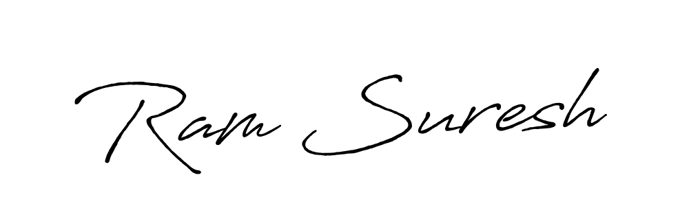 Design your own signature with our free online signature maker. With this signature software, you can create a handwritten (Antro_Vectra_Bolder) signature for name Ram Suresh. Ram Suresh signature style 7 images and pictures png