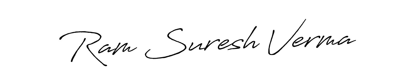 Make a short Ram Suresh Verma signature style. Manage your documents anywhere anytime using Antro_Vectra_Bolder. Create and add eSignatures, submit forms, share and send files easily. Ram Suresh Verma signature style 7 images and pictures png