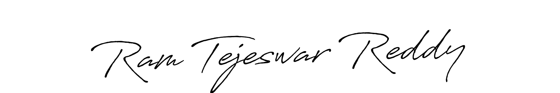 You can use this online signature creator to create a handwritten signature for the name Ram Tejeswar Reddy. This is the best online autograph maker. Ram Tejeswar Reddy signature style 7 images and pictures png