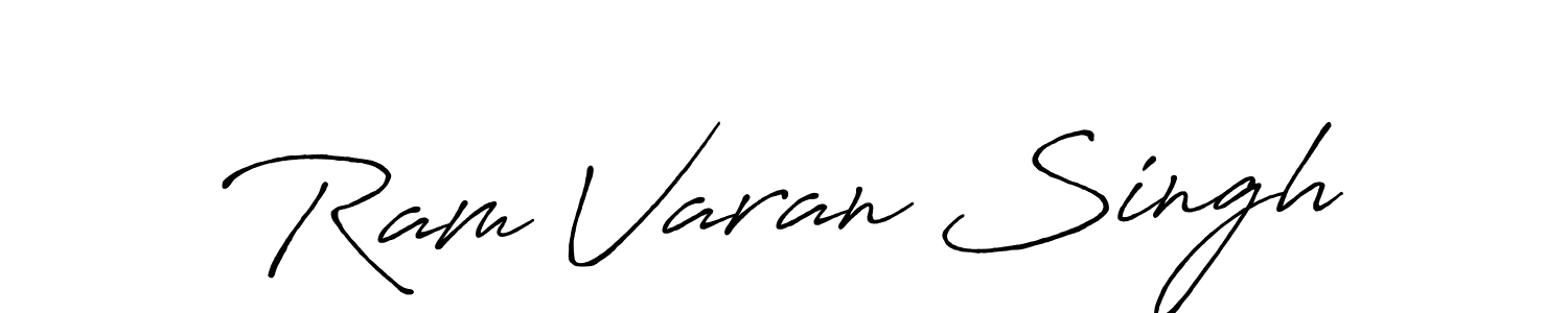 Design your own signature with our free online signature maker. With this signature software, you can create a handwritten (Antro_Vectra_Bolder) signature for name Ram Varan Singh. Ram Varan Singh signature style 7 images and pictures png
