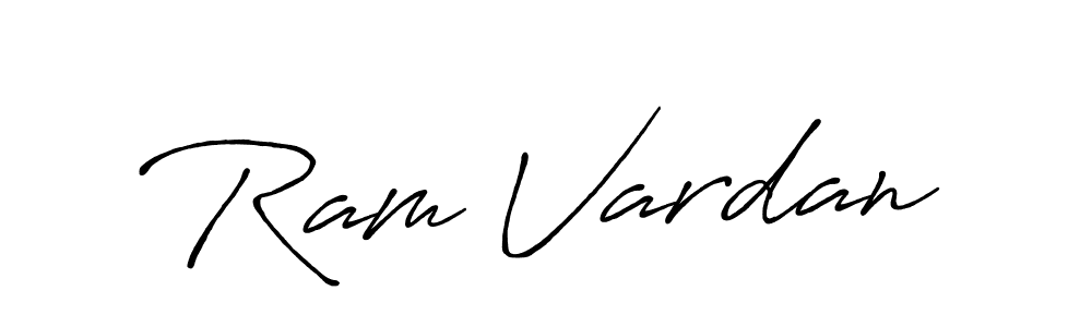 Once you've used our free online signature maker to create your best signature Antro_Vectra_Bolder style, it's time to enjoy all of the benefits that Ram Vardan name signing documents. Ram Vardan signature style 7 images and pictures png