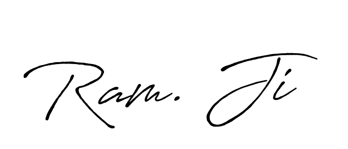 if you are searching for the best signature style for your name Ram. Ji. so please give up your signature search. here we have designed multiple signature styles  using Antro_Vectra_Bolder. Ram. Ji signature style 7 images and pictures png
