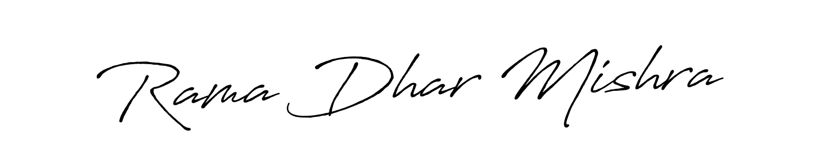 Make a beautiful signature design for name Rama Dhar Mishra. Use this online signature maker to create a handwritten signature for free. Rama Dhar Mishra signature style 7 images and pictures png