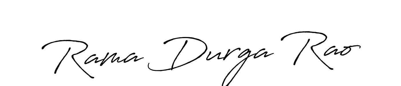 Similarly Antro_Vectra_Bolder is the best handwritten signature design. Signature creator online .You can use it as an online autograph creator for name Rama Durga Rao. Rama Durga Rao signature style 7 images and pictures png