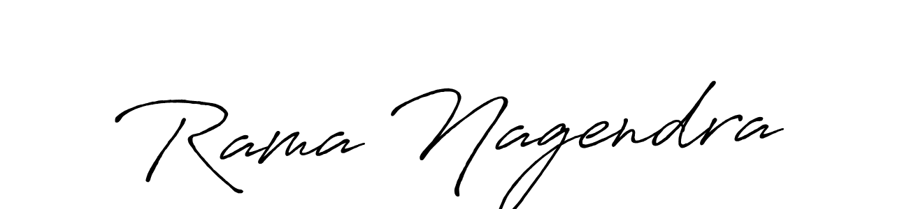 Rama Nagendra stylish signature style. Best Handwritten Sign (Antro_Vectra_Bolder) for my name. Handwritten Signature Collection Ideas for my name Rama Nagendra. Rama Nagendra signature style 7 images and pictures png