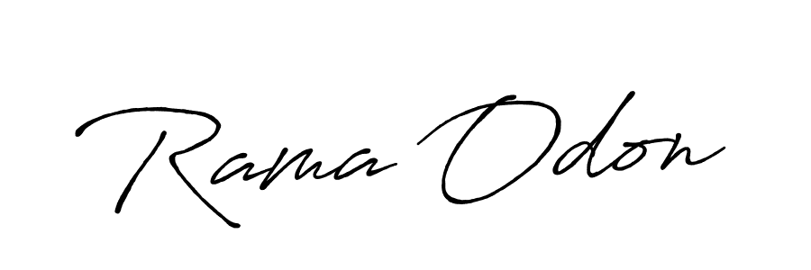 Also we have Rama Odon name is the best signature style. Create professional handwritten signature collection using Antro_Vectra_Bolder autograph style. Rama Odon signature style 7 images and pictures png