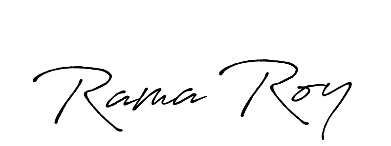 It looks lik you need a new signature style for name Rama Roy. Design unique handwritten (Antro_Vectra_Bolder) signature with our free signature maker in just a few clicks. Rama Roy signature style 7 images and pictures png