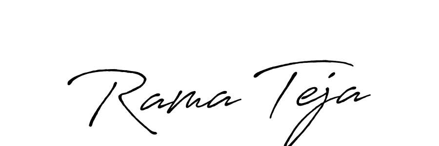 Here are the top 10 professional signature styles for the name Rama Teja. These are the best autograph styles you can use for your name. Rama Teja signature style 7 images and pictures png