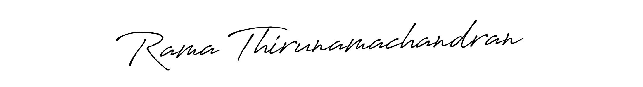 Rama Thirunamachandran stylish signature style. Best Handwritten Sign (Antro_Vectra_Bolder) for my name. Handwritten Signature Collection Ideas for my name Rama Thirunamachandran. Rama Thirunamachandran signature style 7 images and pictures png