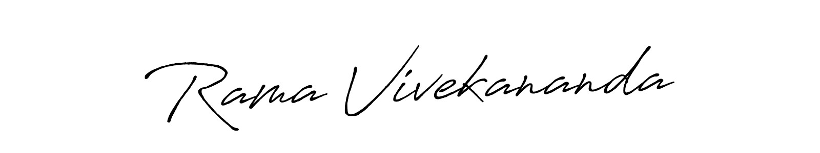 Once you've used our free online signature maker to create your best signature Antro_Vectra_Bolder style, it's time to enjoy all of the benefits that Rama Vivekananda name signing documents. Rama Vivekananda signature style 7 images and pictures png