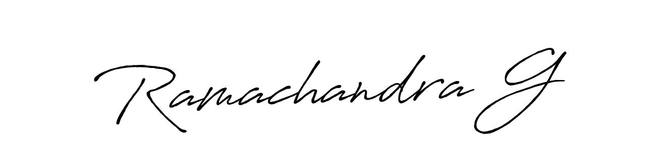 How to Draw Ramachandra G signature style? Antro_Vectra_Bolder is a latest design signature styles for name Ramachandra G. Ramachandra G signature style 7 images and pictures png