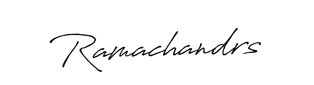 Make a beautiful signature design for name Ramachandrs. Use this online signature maker to create a handwritten signature for free. Ramachandrs signature style 7 images and pictures png