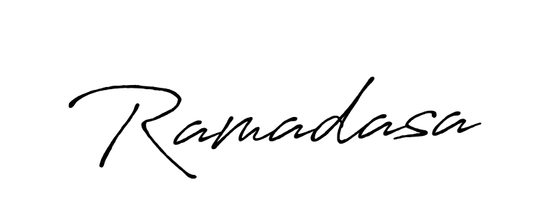 Also You can easily find your signature by using the search form. We will create Ramadasa name handwritten signature images for you free of cost using Antro_Vectra_Bolder sign style. Ramadasa signature style 7 images and pictures png