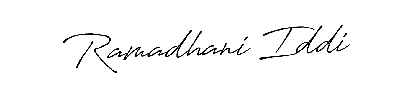 Make a beautiful signature design for name Ramadhani Iddi. Use this online signature maker to create a handwritten signature for free. Ramadhani Iddi signature style 7 images and pictures png