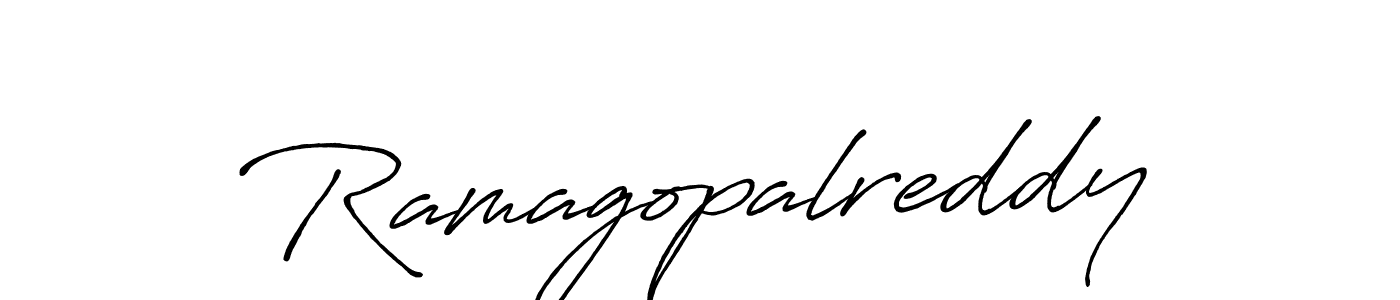 Similarly Antro_Vectra_Bolder is the best handwritten signature design. Signature creator online .You can use it as an online autograph creator for name Ramagopalreddy. Ramagopalreddy signature style 7 images and pictures png