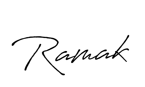 Make a beautiful signature design for name Ramak. Use this online signature maker to create a handwritten signature for free. Ramak signature style 7 images and pictures png