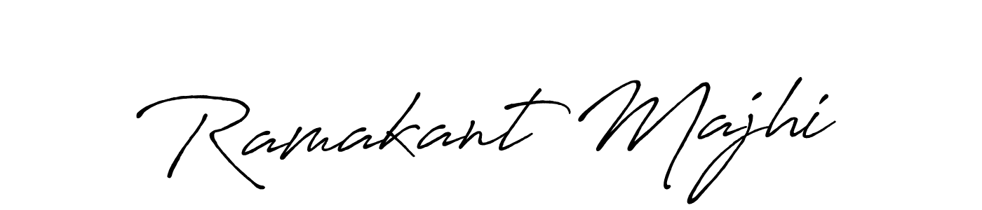 You should practise on your own different ways (Antro_Vectra_Bolder) to write your name (Ramakant Majhi) in signature. don't let someone else do it for you. Ramakant Majhi signature style 7 images and pictures png