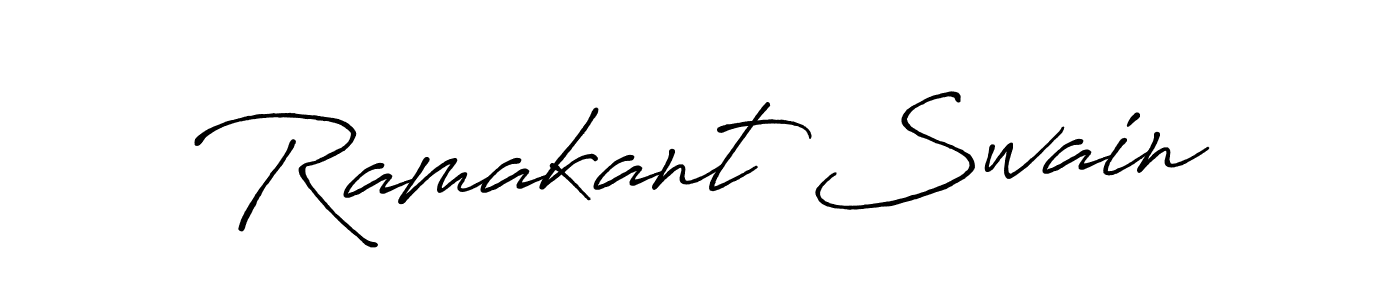 Similarly Antro_Vectra_Bolder is the best handwritten signature design. Signature creator online .You can use it as an online autograph creator for name Ramakant Swain. Ramakant Swain signature style 7 images and pictures png