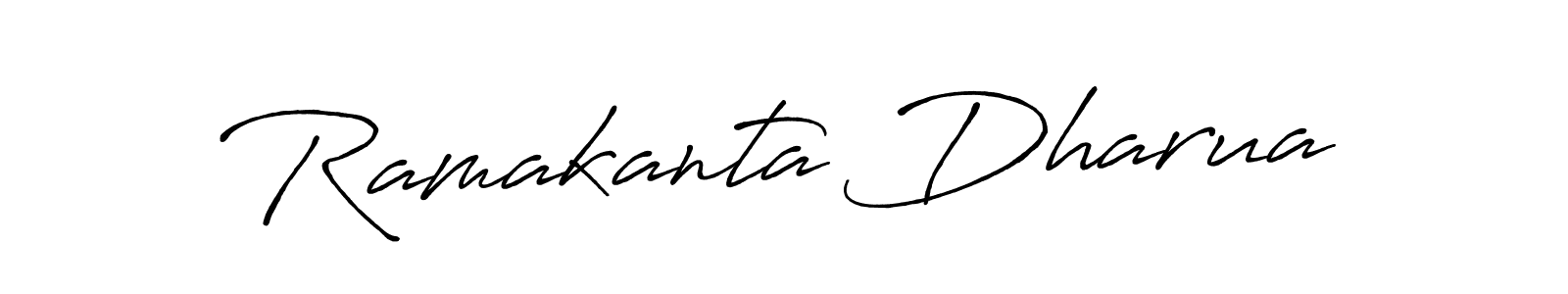 Use a signature maker to create a handwritten signature online. With this signature software, you can design (Antro_Vectra_Bolder) your own signature for name Ramakanta Dharua. Ramakanta Dharua signature style 7 images and pictures png