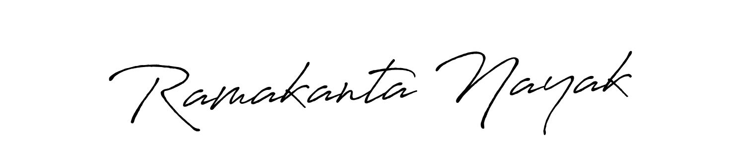 Ramakanta Nayak stylish signature style. Best Handwritten Sign (Antro_Vectra_Bolder) for my name. Handwritten Signature Collection Ideas for my name Ramakanta Nayak. Ramakanta Nayak signature style 7 images and pictures png