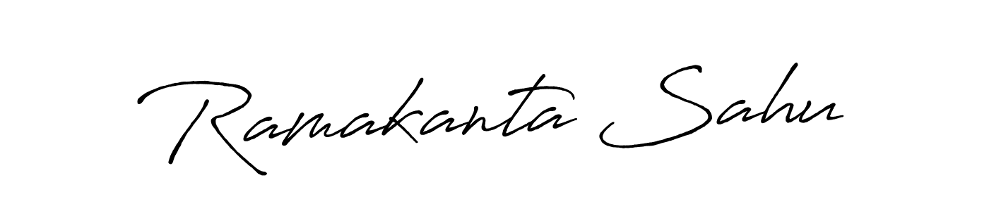 It looks lik you need a new signature style for name Ramakanta Sahu. Design unique handwritten (Antro_Vectra_Bolder) signature with our free signature maker in just a few clicks. Ramakanta Sahu signature style 7 images and pictures png