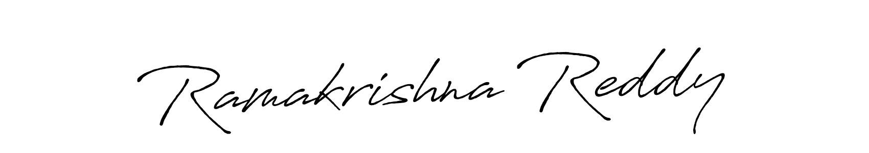 Antro_Vectra_Bolder is a professional signature style that is perfect for those who want to add a touch of class to their signature. It is also a great choice for those who want to make their signature more unique. Get Ramakrishna Reddy name to fancy signature for free. Ramakrishna Reddy signature style 7 images and pictures png