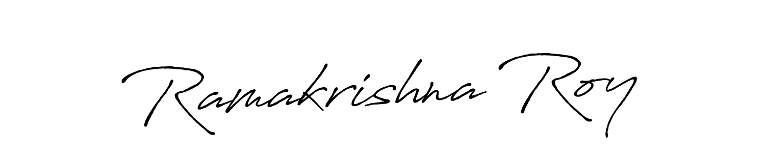 Also You can easily find your signature by using the search form. We will create Ramakrishna Roy name handwritten signature images for you free of cost using Antro_Vectra_Bolder sign style. Ramakrishna Roy signature style 7 images and pictures png