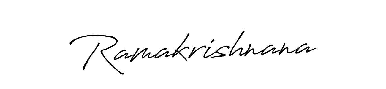 Once you've used our free online signature maker to create your best signature Antro_Vectra_Bolder style, it's time to enjoy all of the benefits that Ramakrishnana name signing documents. Ramakrishnana signature style 7 images and pictures png