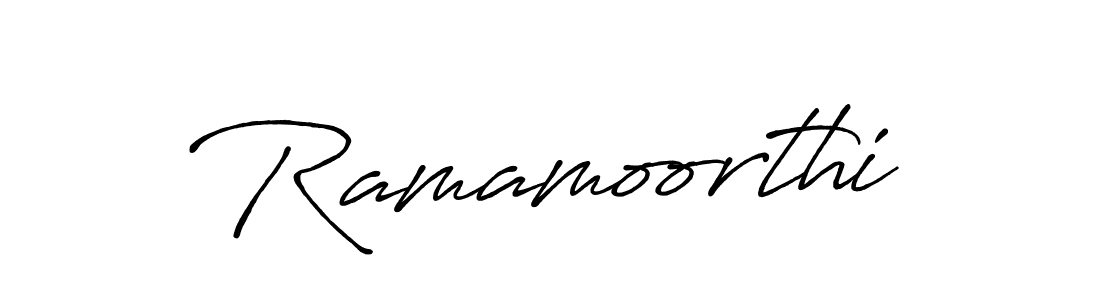 How to make Ramamoorthi signature? Antro_Vectra_Bolder is a professional autograph style. Create handwritten signature for Ramamoorthi name. Ramamoorthi signature style 7 images and pictures png