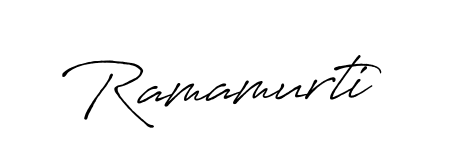 Design your own signature with our free online signature maker. With this signature software, you can create a handwritten (Antro_Vectra_Bolder) signature for name Ramamurti. Ramamurti signature style 7 images and pictures png