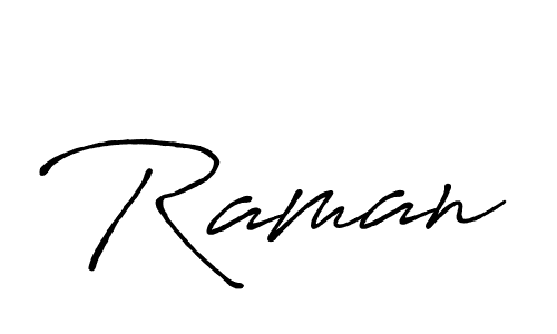 It looks lik you need a new signature style for name Raman. Design unique handwritten (Antro_Vectra_Bolder) signature with our free signature maker in just a few clicks. Raman signature style 7 images and pictures png