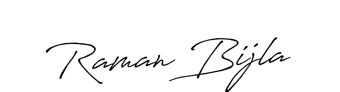 if you are searching for the best signature style for your name Raman Bijla. so please give up your signature search. here we have designed multiple signature styles  using Antro_Vectra_Bolder. Raman Bijla signature style 7 images and pictures png