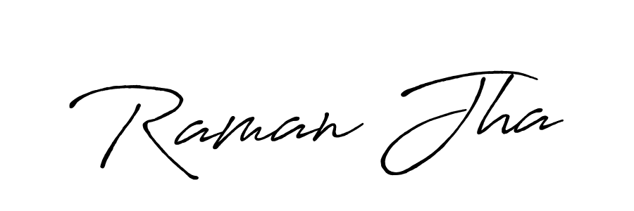 Best and Professional Signature Style for Raman Jha. Antro_Vectra_Bolder Best Signature Style Collection. Raman Jha signature style 7 images and pictures png