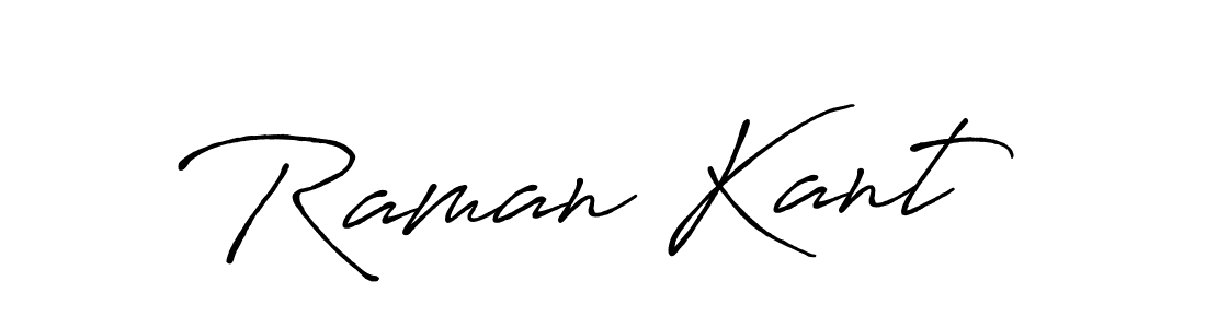 The best way (Antro_Vectra_Bolder) to make a short signature is to pick only two or three words in your name. The name Raman Kant  include a total of six letters. For converting this name. Raman Kant  signature style 7 images and pictures png
